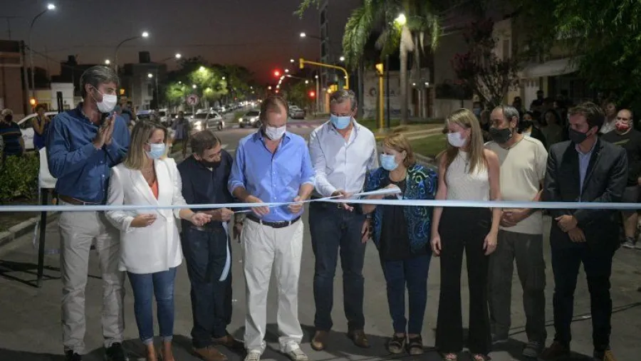 Bordet y Bahl inauguraron el ensanche de Boulevard Racedo en Paraná Bordet y Bahl inauguraron el ensanche de Boulevard Racedo en Paraná