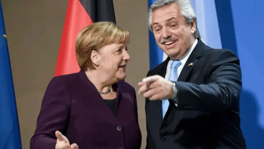 Fernández - Merkel. Fernández - Merkel.