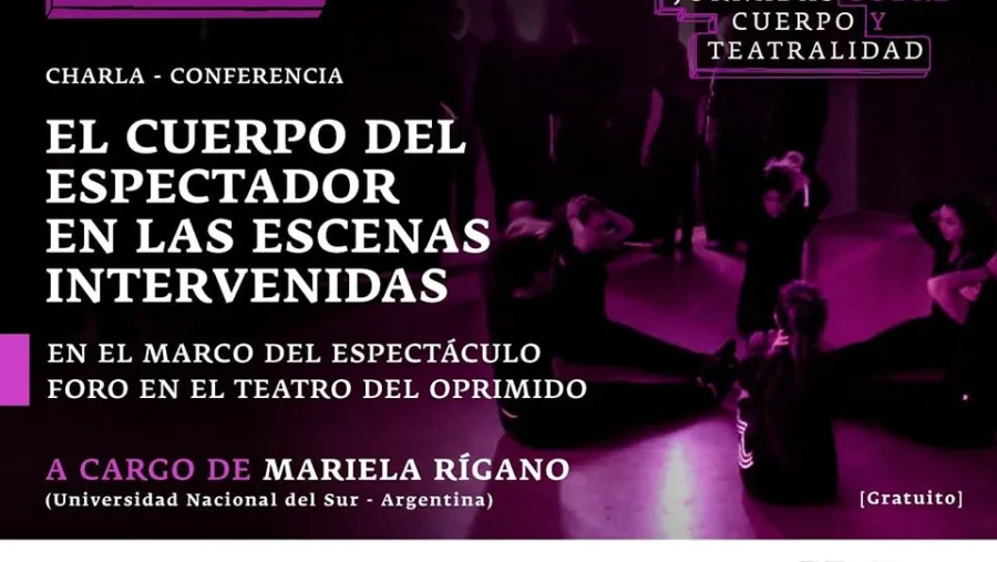 Jornadas sobre Cuerpo y Teatralidad Jornadas sobre Cuerpo y Teatralidad