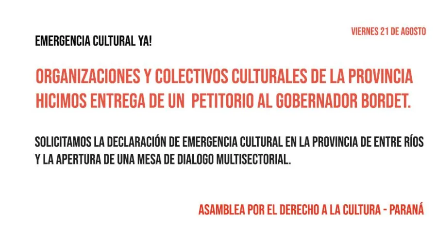 Emergencia Cultural Emergencia Cultural