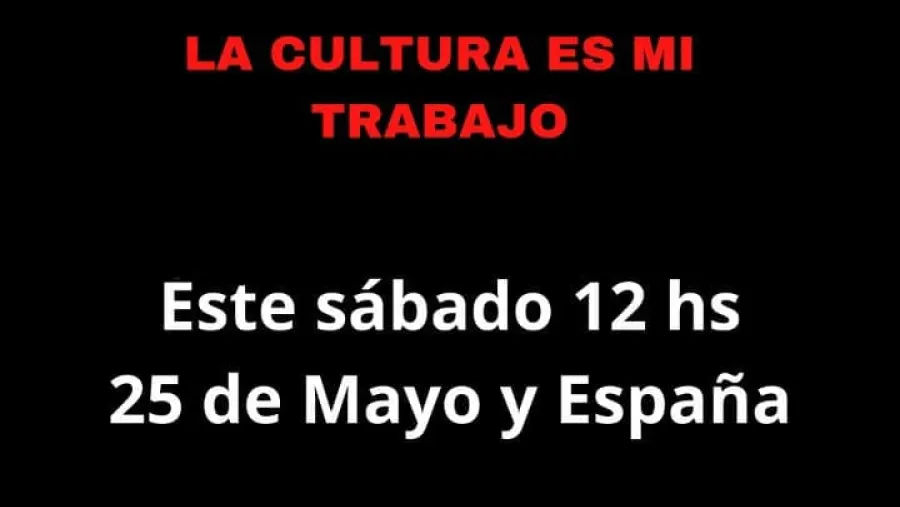 "la cultura es mi trabajo" "la cultura es mi trabajo"