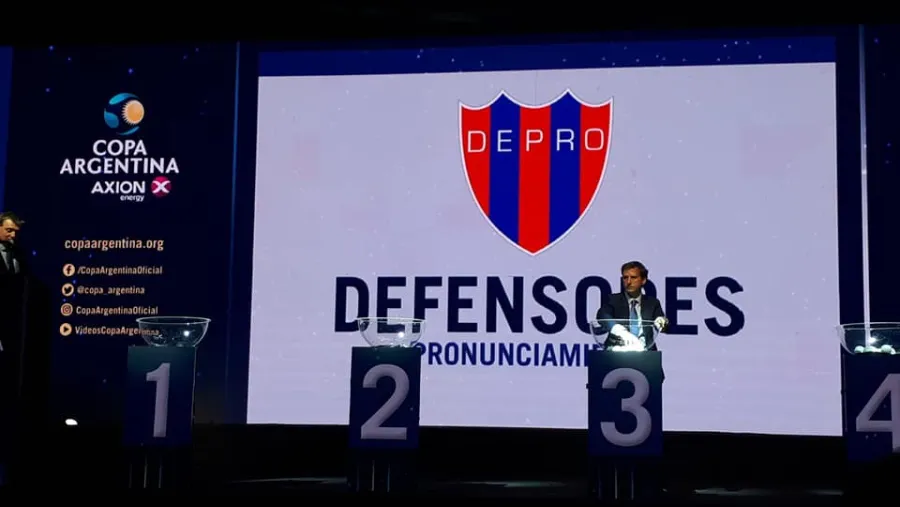 Depro en Copa Argentina Defensores de Pronunciamiento enfrentará el 10 de febrero a River por la Copa Argentina