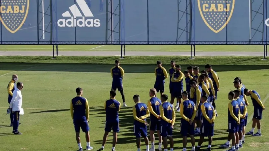 Boca entrena Boca entrena