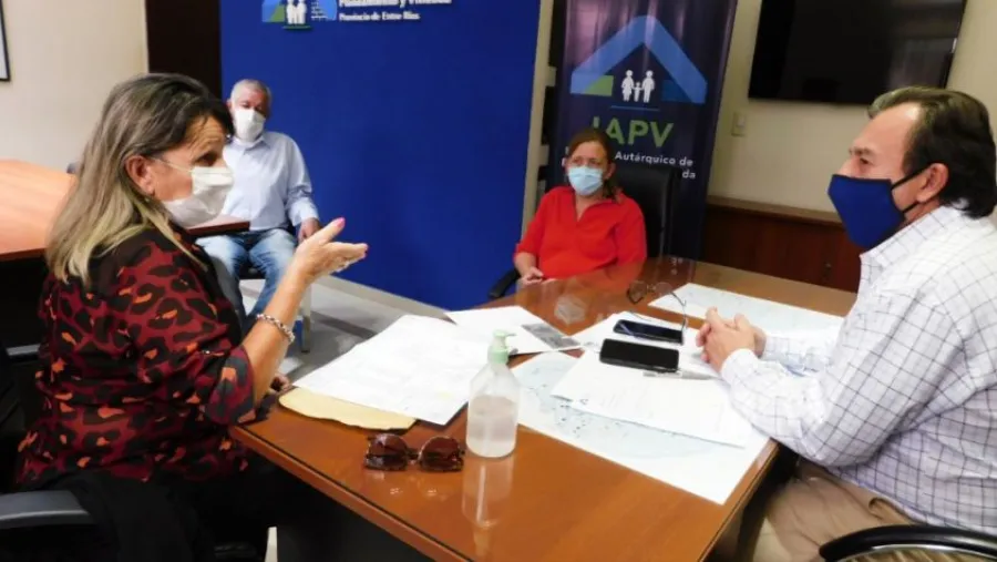 Avanzan gestiones de viviendas para Gualeguay Avanzan gestiones de viviendas para Gualeguay