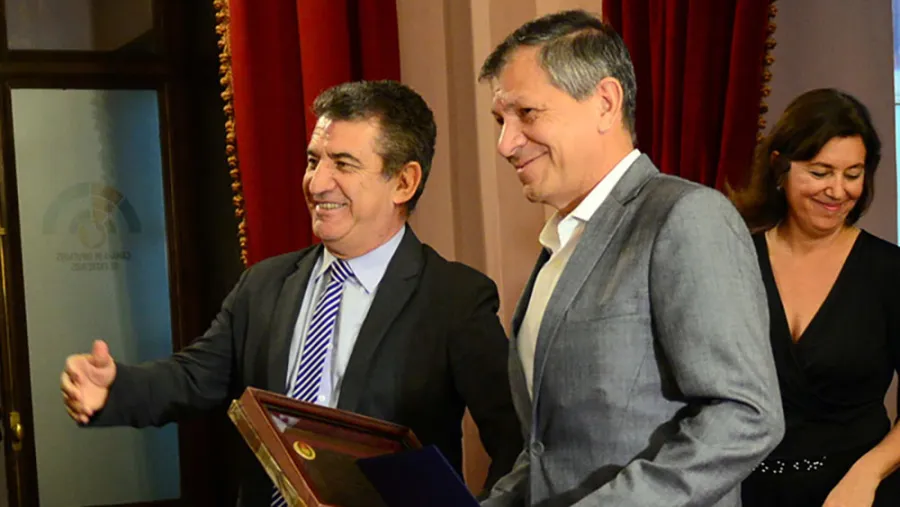 Sergio Urribarri y Pedro Báez Sergio Urribarri y Pedro Báez