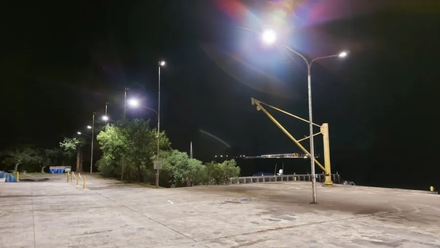 Salto Grande iluminación Salto Grande iluminación