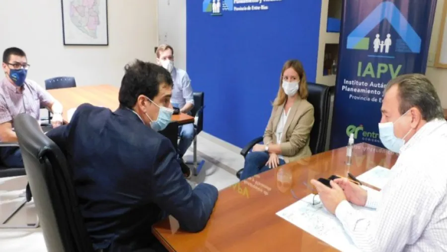 Analizaron la política habitacional para Nogoyá Analizaron la política habitacional para Nogoyá