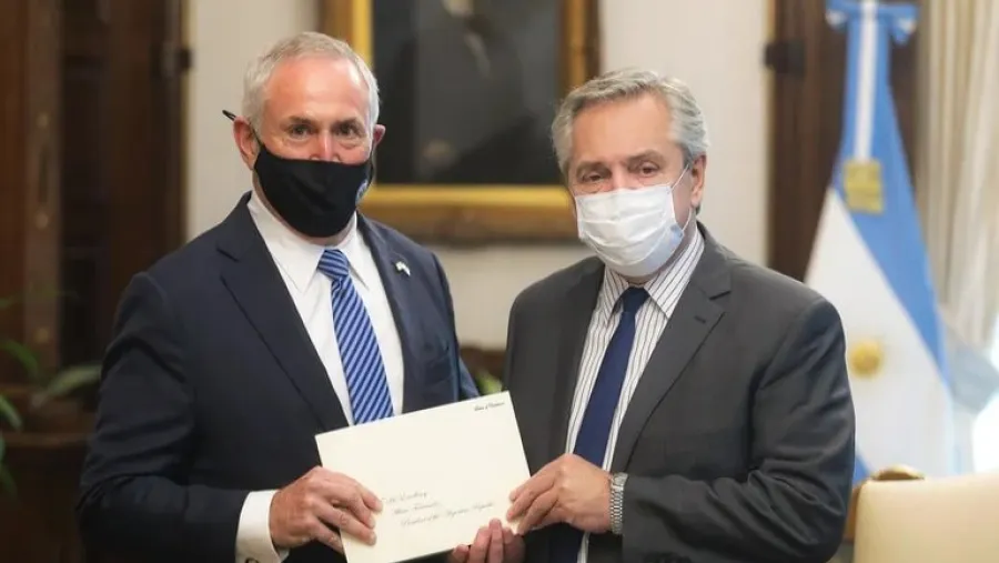 Alberto Fernández se reunió con el nuevo embajador de EEUU en Argentina Alberto Fernández se reunió con el nuevo embajador de EEUU en Argentina
