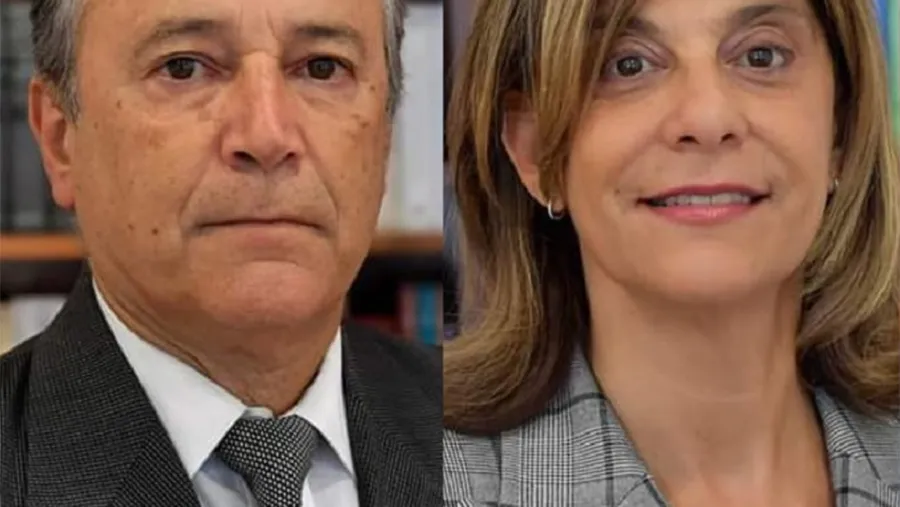 Miguel Giorgio y Claudia Mizawak. Miguel Giorgio y Claudia Mizawak.
