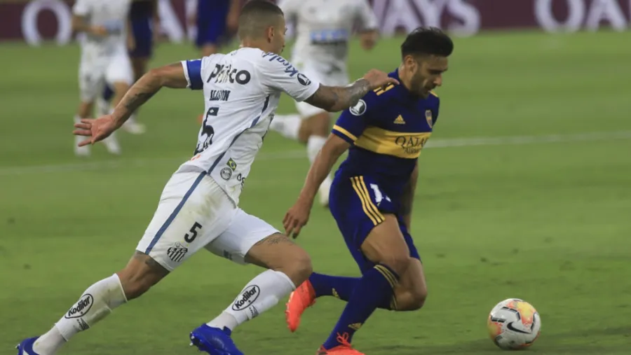 Boca-Santos Tras el empate de ida, Boca buscará en Brasil su pase a la final de la Copa Libertadores