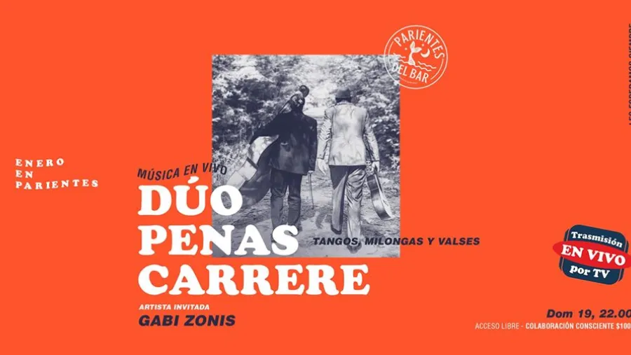 Gabi Zonis y Dúo Penas Carrere en Parientes del Bar Gabi Zonis y Dúo Penas Carrere en Parientes del Bar