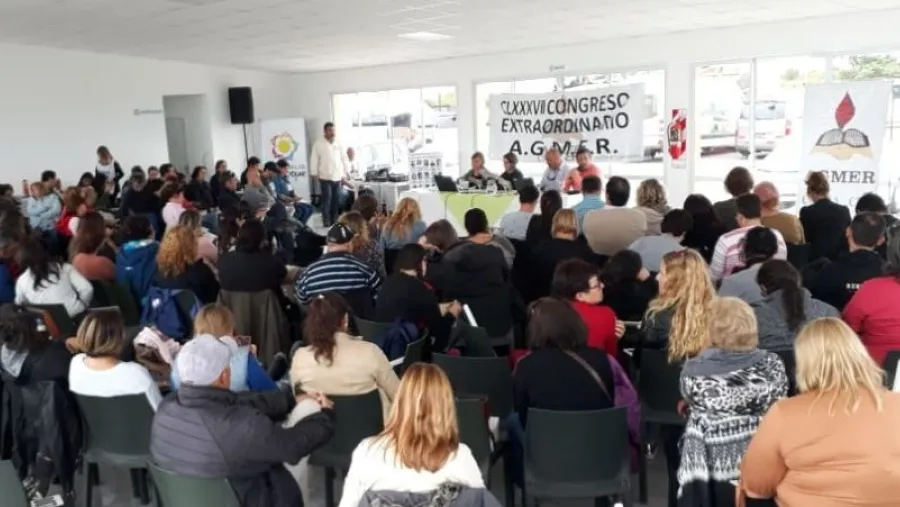 Sesionó el Congreso de Agmer Sesionó el Congreso de Agmer