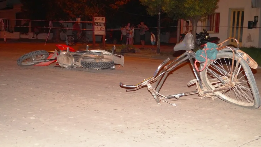 accidente bici-moto