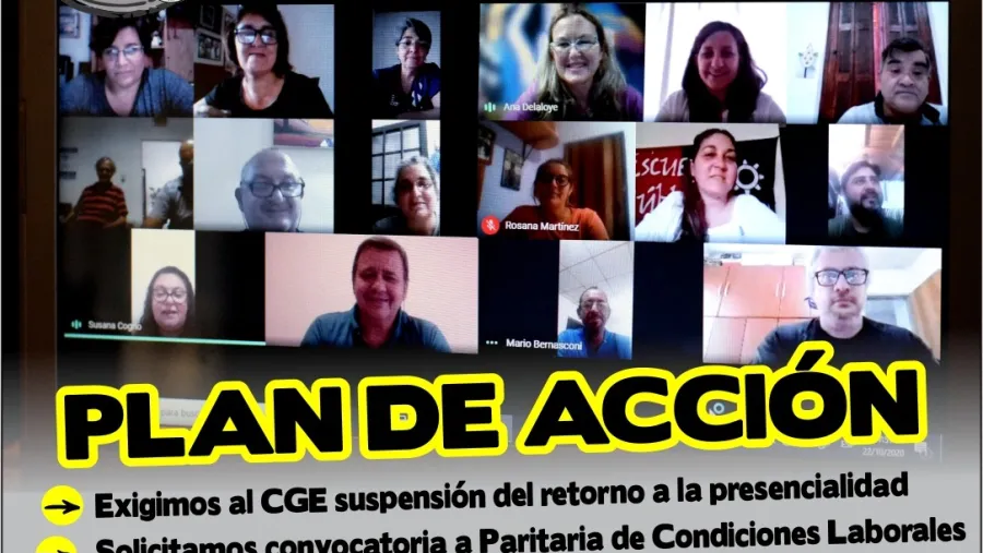 AGMER plenario de secretarios generales virtual AGMER plenario de secretarios generales virtual