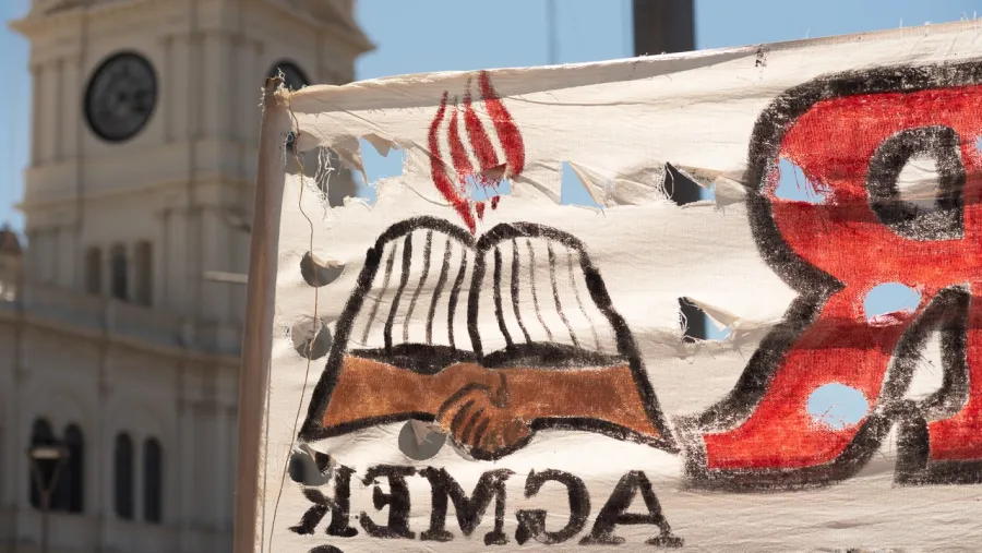 AGMER protesta AGMER protesta