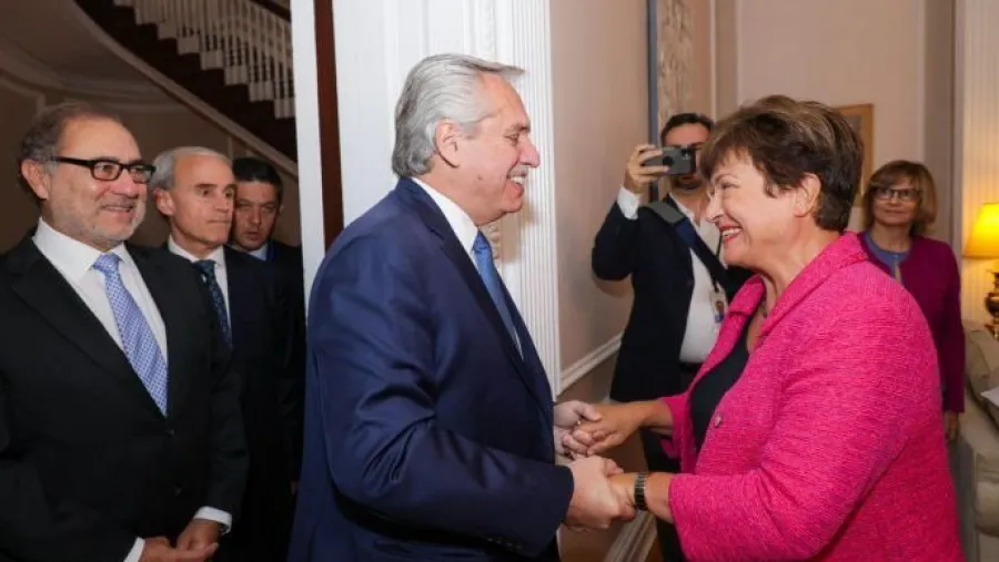 Alberto Fernández se reunió con Georgieva, quien destacó la gestión de Massa Alberto Fernández se reunió con Georgieva, quien destacó la gestión de Massa