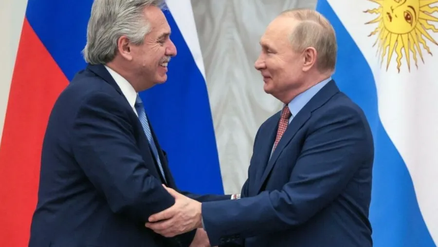 Fernández y Putin Fernández y Putin