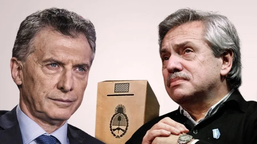 Mauricio Macri y Alberto Fernández Mauricio Macri y Alberto Fernández