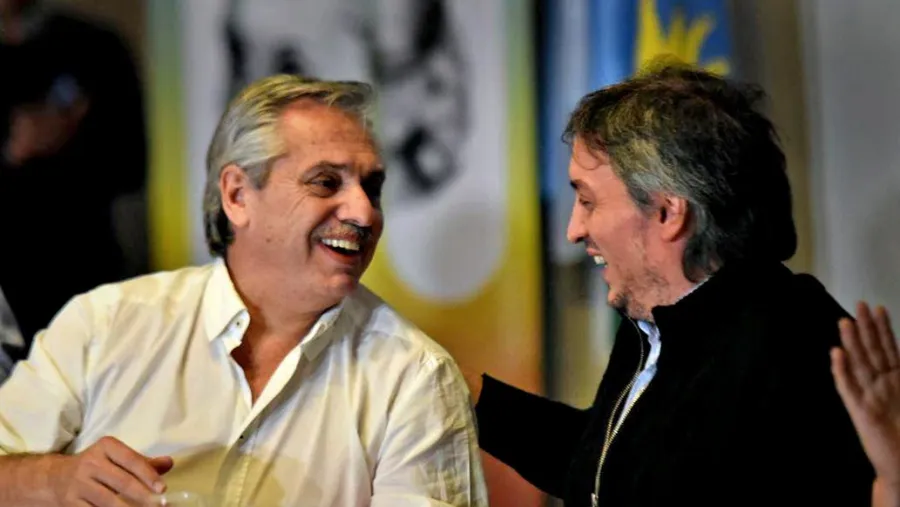 Alberto Fernández y Máximo Kirchner Alberto Fernández y Máximo Kirchner