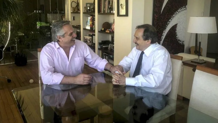 Alberto Fernández junto Ricardo Alfonsín. Alberto Fernández junto Ricardo Alfonsín.
