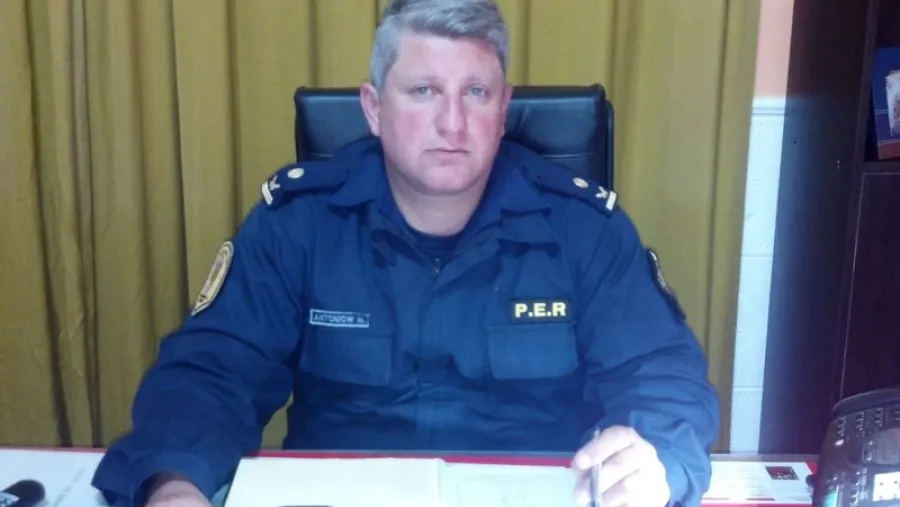 Jefe de la Departamental de Policía de Paraná, Marcos Antoniow Jefe de la Departamental de Policía de Paraná, Marcos Antoniow