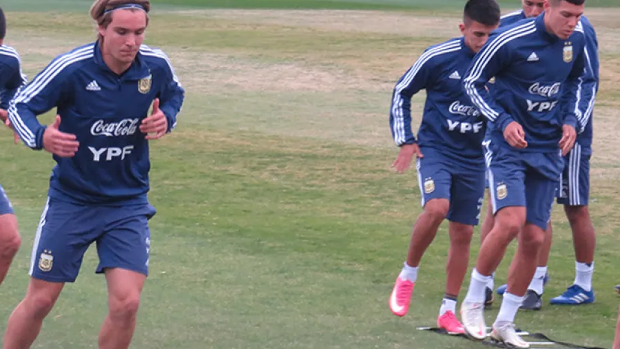 Con un entrerriano entre los citados, la preselección argentina sub 23 entrenó en Ezeiza Con un entrerriano entre los citados, la preselección argentina sub 23 entrenó en Ezeiza