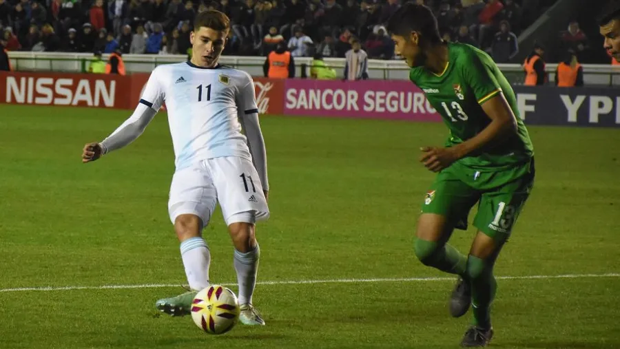 Con presencia entrerriana, la Sub 23 de Argentina goleó a Bolivia en su primer amistoso Con presencia entrerriana, la Sub 23 de Argentina goleó a Bolivia en su primer amistoso