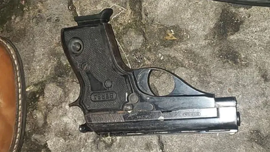 El arma que empleó Sabag Montiel. El arma que empleó Sabag Montiel.