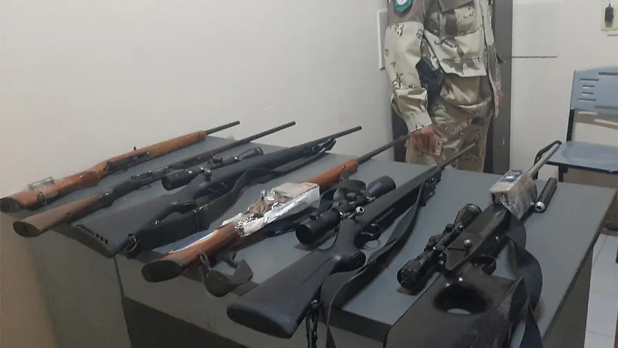 En total en lo que va del año se han secuestrado ochentas armas de fuego de distintos calibres en la zona rural de la jurisdicción. En total en lo que va del año se han secuestrado ochentas armas de fuego de distintos calibres en la zona rural de la jurisdicción.