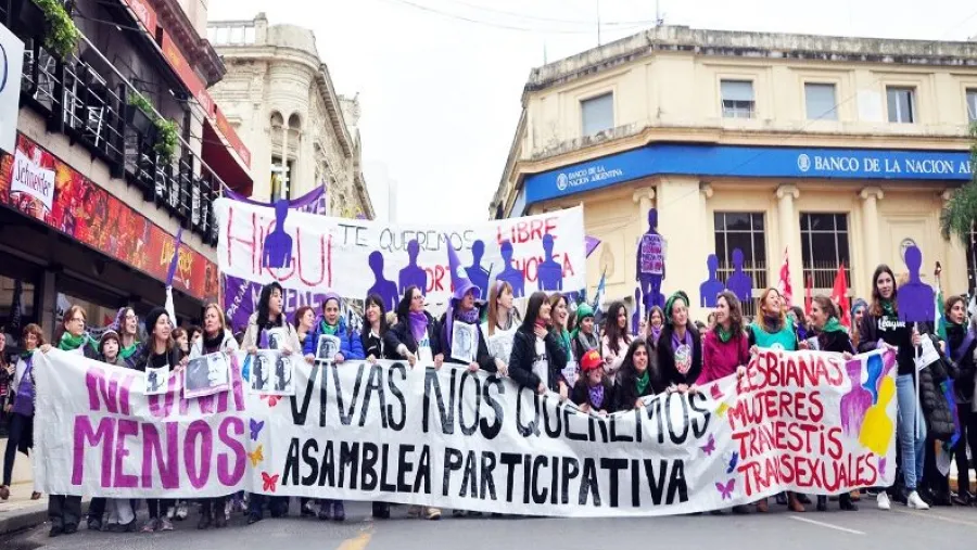 Marcha contra violencia de género Marcha contra violencia de género