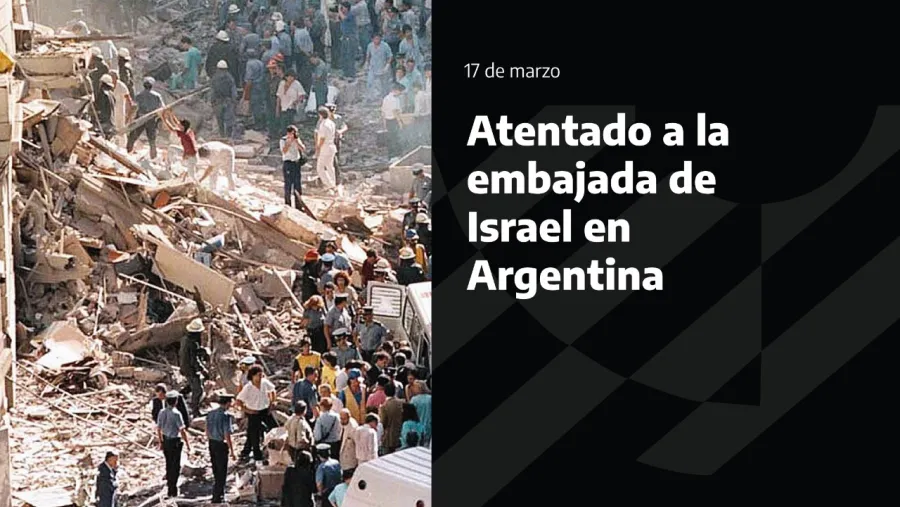recuerdo atentado Embajada de Israel recuerdo atentado Embajada de Israel