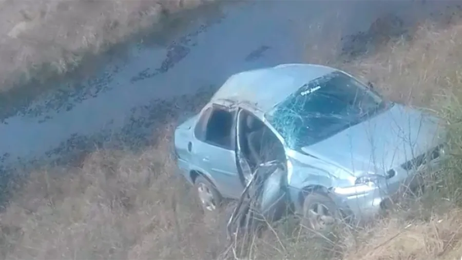 Falleció un hombre tras despistar y volcar su auto cerca de Ibicuy Falleció un hombre tras despistar y volcar su auto cerca de Ibicuy