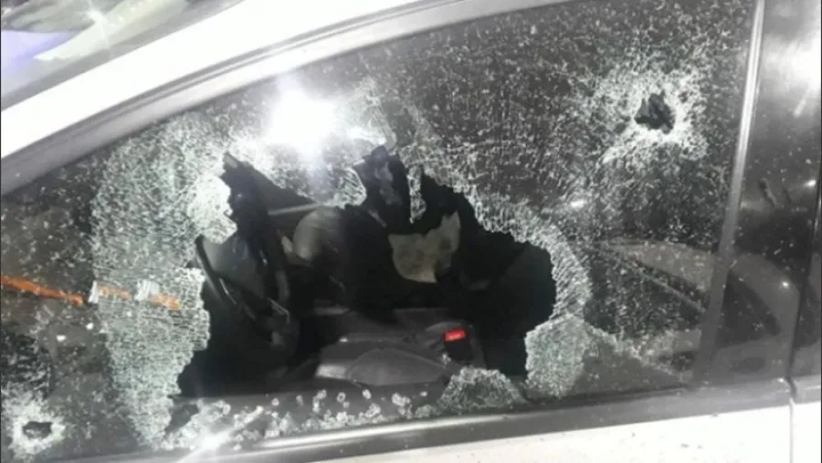 auto baleado jefe de Policía Federal Santa Fe auto baleado jefe de Policía Federal Santa Fe