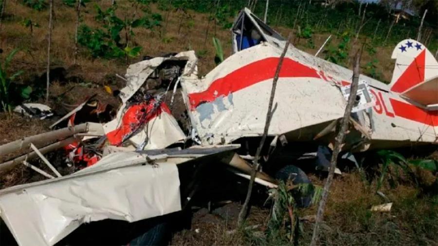 avioneta accidentada Alcaraz avioneta accidentada Alcaraz