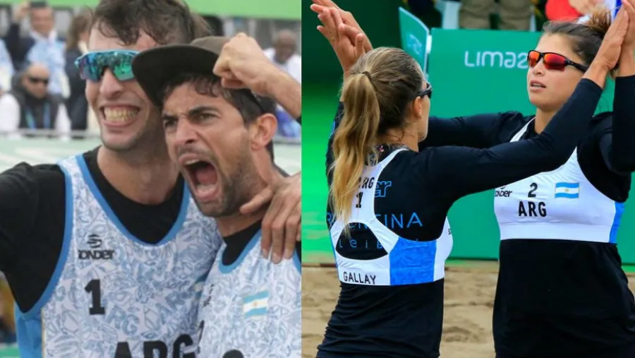 Gallay y Azaad Reprogramaron las fechas clasificatorias del Beach Volley para los Juegos Olímpicos