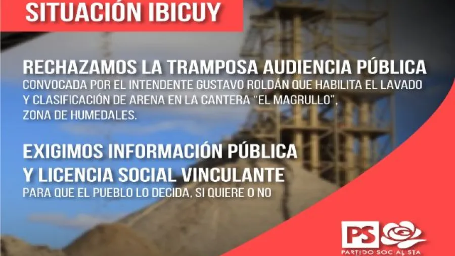 Impugnaron la audiencia por una planta de clasificación de arenas para fracking en Ibicuy Impugnaron la audiencia por una planta de clasificación de arenas para fracking en Ibicuy