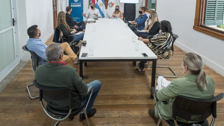 Bahl abordó temas de agenda con los concejales del Frente Creer Bahl abordó temas de agenda con los concejales del Frente Creer