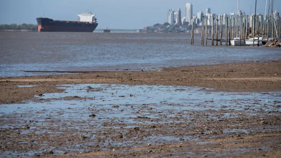 bajante río Paraná bajante río Paraná