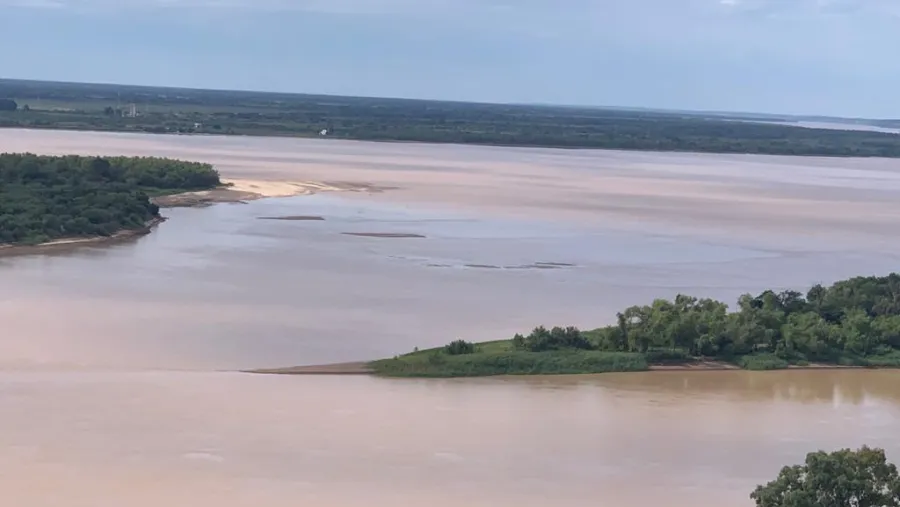 bajante río Paraná bajante río Paraná