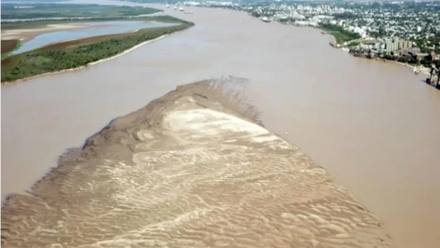 Bajante del río Paraná Bajante del río Paraná