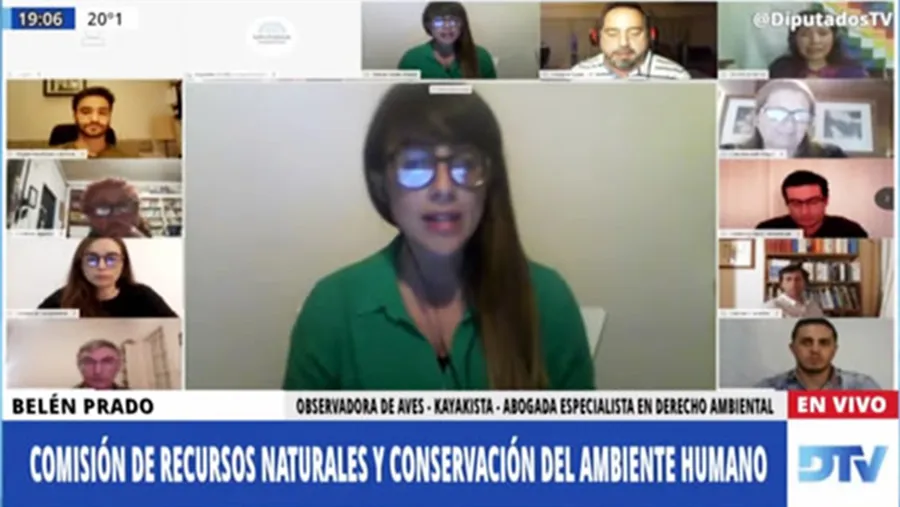 La exposición de Belén Padro fue ante la Comisión de Recursos Naturales y Conservación del Ambiente Humano de la Cámara de Diputados de la Nación. La exposición de Belén Padro fue ante la Comisión de Recursos Naturales y Conservación del Ambiente Humano de la Cámara de Diputados de la Nación.