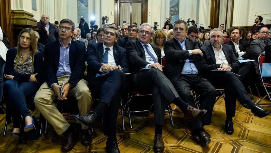 Benedetti estuvo en la presentación del proyecto de ley Benedetti estuvo en la presentación del proyecto de ley