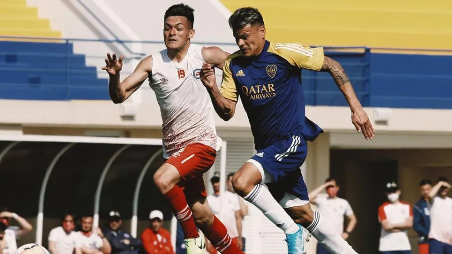 Walter Bou Fútbol: Boca venció a Argentinos en un amistoso con presencia entrerriana