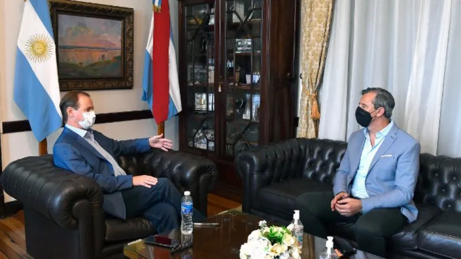 Bordet y Bahl analizaron las acciones conjuntas entre ambos gobiernos y Nación Bordet y Bahl analizaron las acciones conjuntas entre ambos gobiernos y Nación
