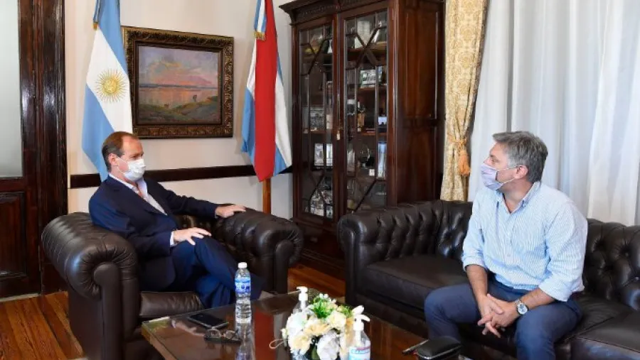 Bordet recibió al titular del Instituto Provincial del Seguro, Tomás Proske Bordet recibió al titular del Instituto Provincial del Seguro, Tomás Proske