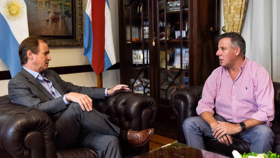Bordet abordó la agenda del año con el titular del Instituto del Seguro Bordet abordó la agenda del año con el titular del Instituto del Seguro
