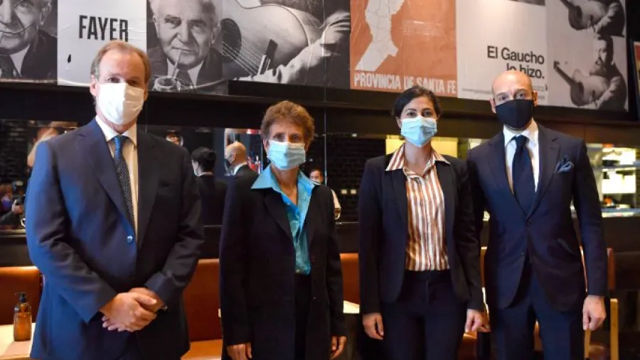 Bordet delineó un trabajo de cooperación comercial y cultural con la embajadora de Israel Bordet delineó un trabajo de cooperación comercial y cultural con la embajadora de Israel