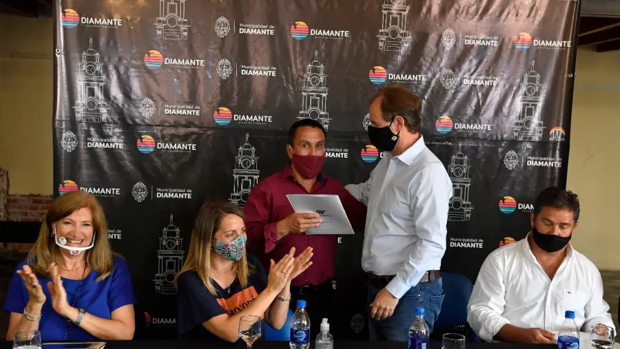 Bordet entregó aportes para videovigilancia Bordet entregó aportes para videovigilancia
