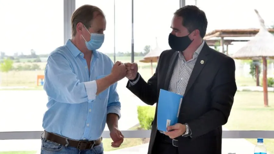 Bordet afirmó que “la obra pública es una concepción política” Bordet afirmó que “la obra pública es una concepción política”