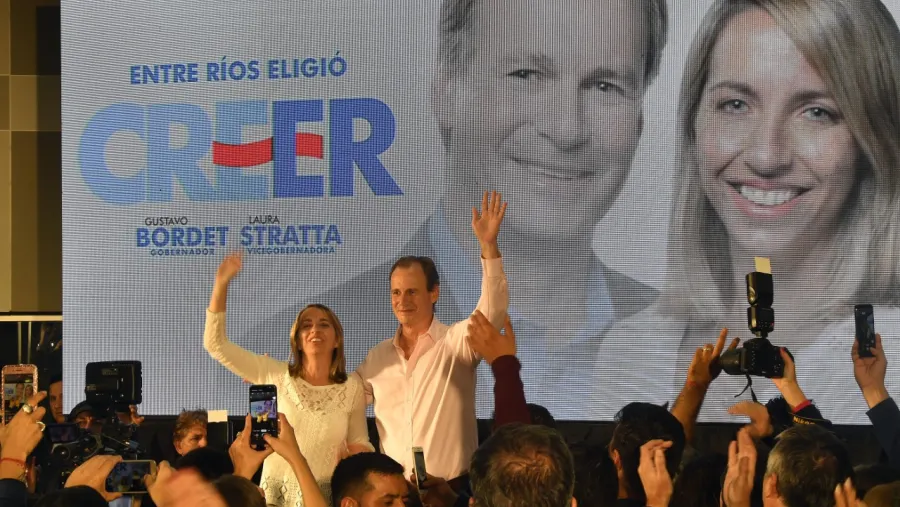 Gustavo Bordet y Laura Stratta Gustavo Bordet y Laura Stratta